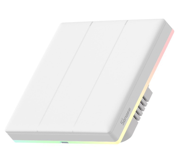 Sonoff Smart dotykowy przełącznik ścienny WiFi TX T5 3C (3-kanałowy - 1489989 - zdjęcie 2